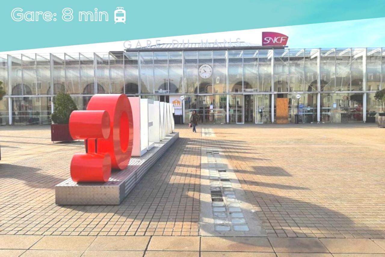 Gracy Studio - Centre Ville - Tramway - Wifi Le Mans Exterior photo